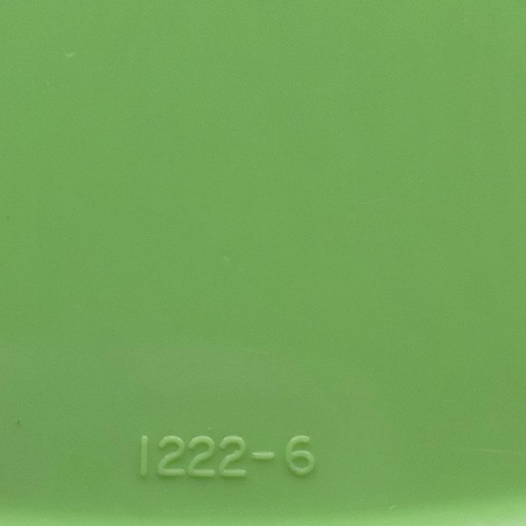 Tupperware Vintage Green Canister 1222-26 with lid 808-28 Snack Keeper 10" - Picture 5 of 11